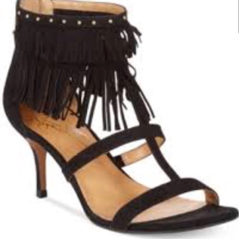 Report Signature Fringe Heels